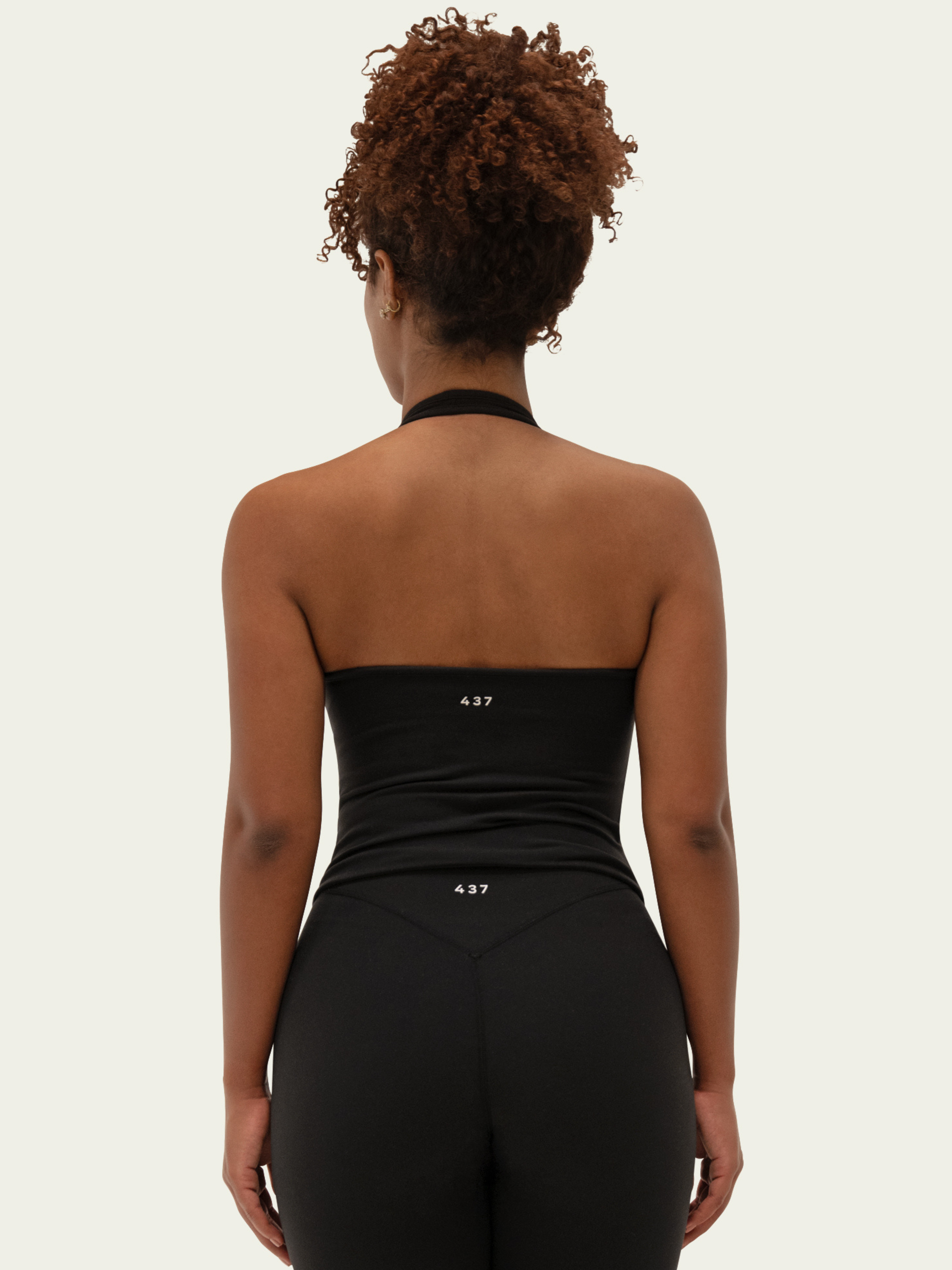 The Halter Tank / Black | 437