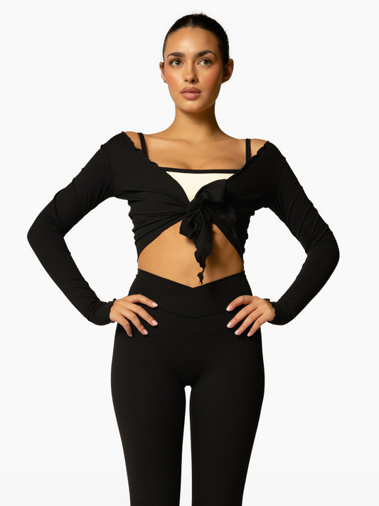 The Micro Bra / Cream-Black
