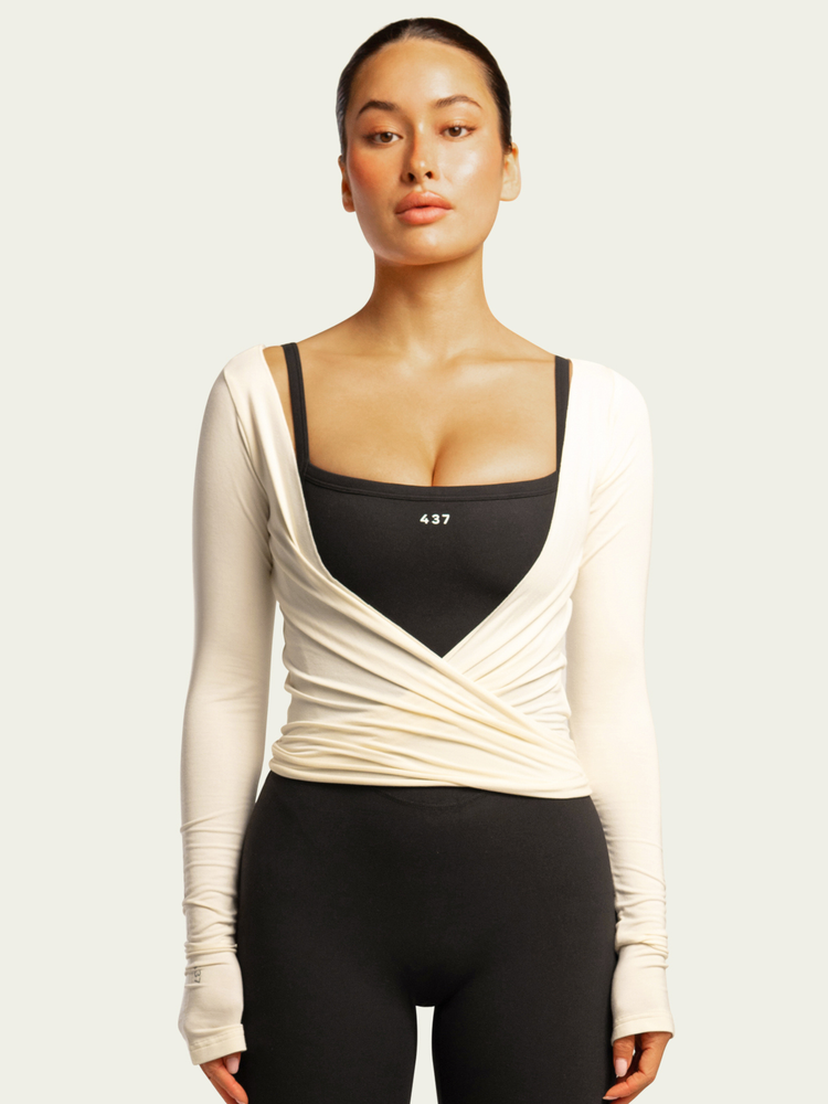 The Ballet Wrap / Cream