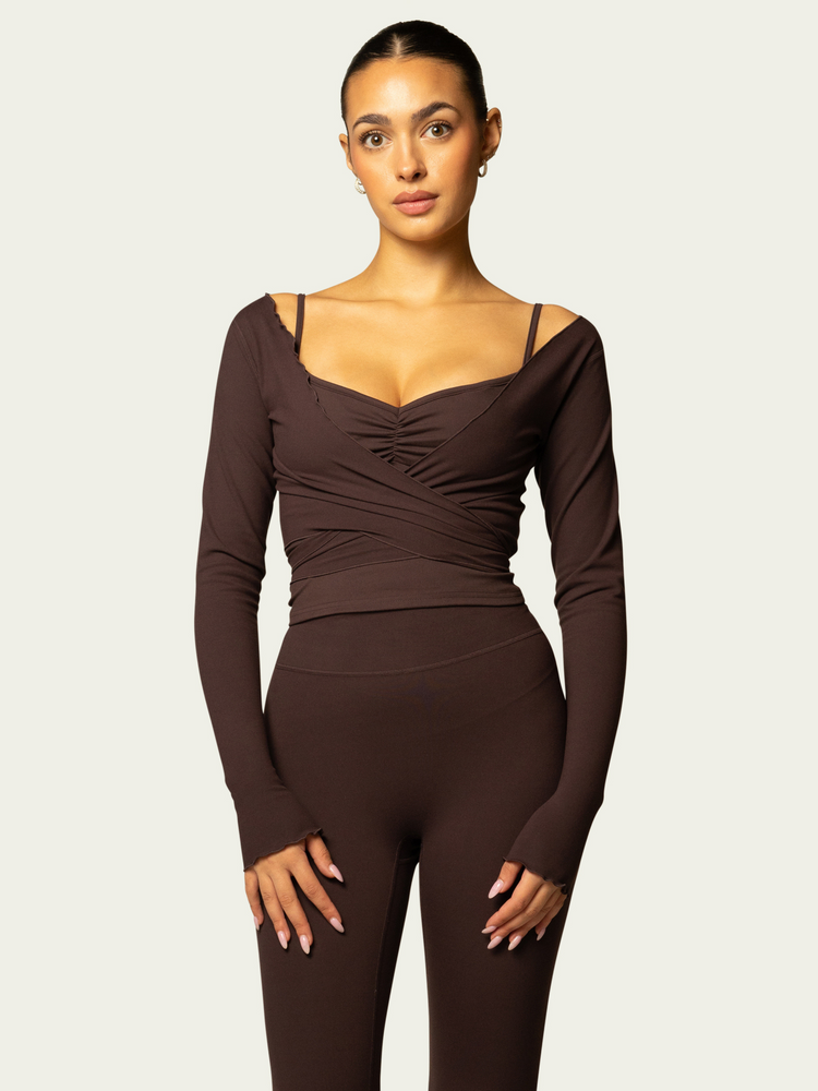 The Ballet Tank / Espresso