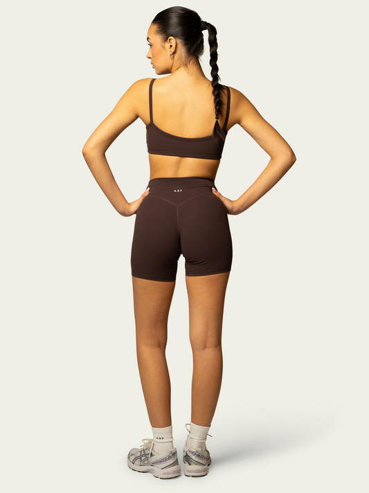 The Scrunch Short / Espresso