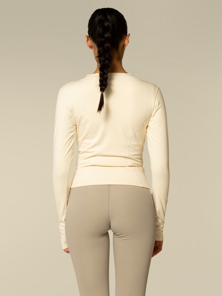 The Curve Jacket / Cream