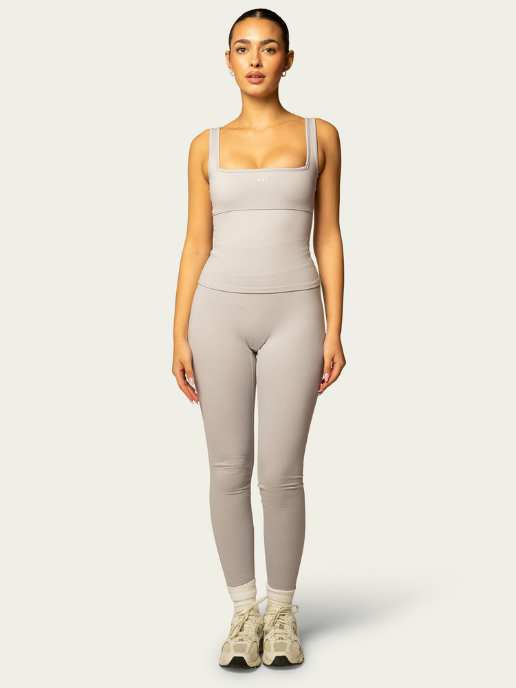 The Essentials Legging / Heather-Grey