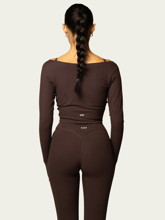 The Wrap Top / Espresso