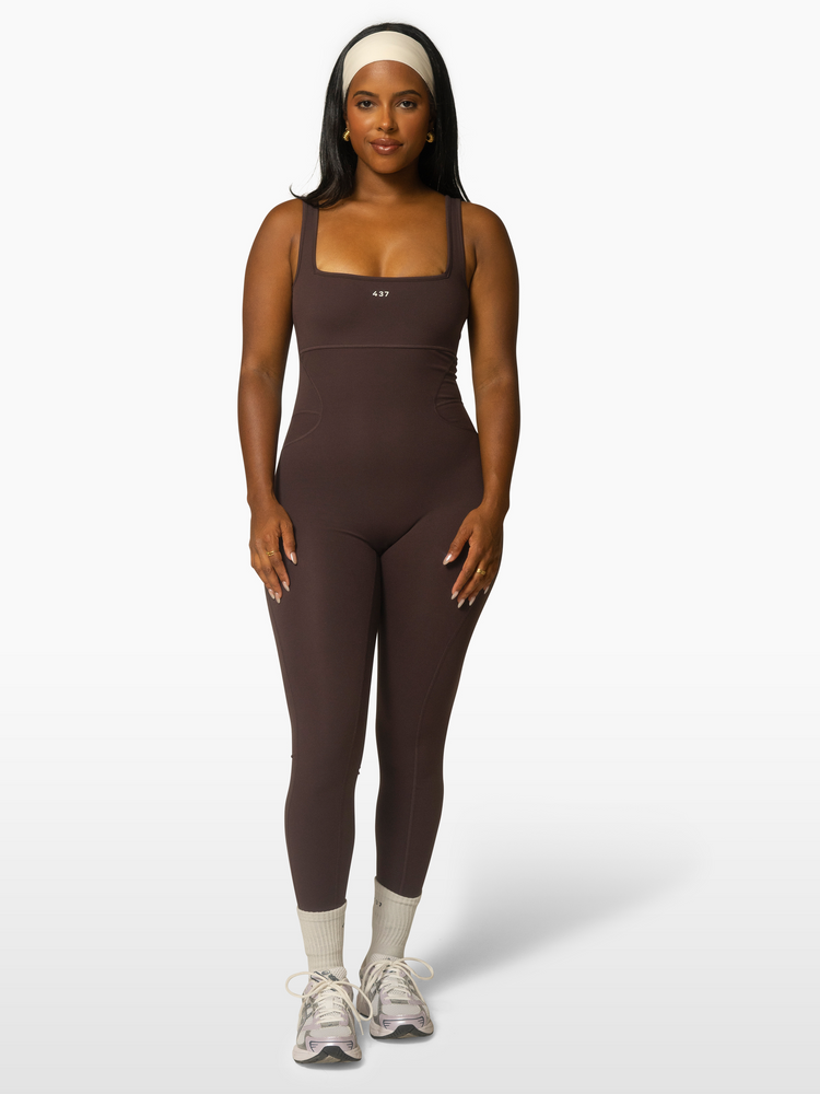 The Curve Onesie / Espresso