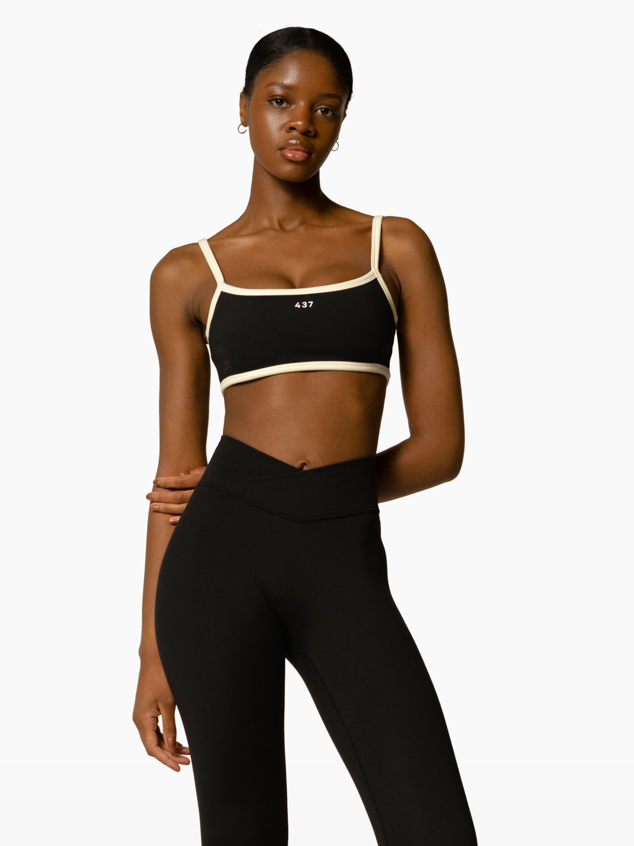 Black sports crop sales