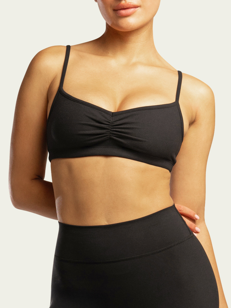The Ballet Bralette / Black