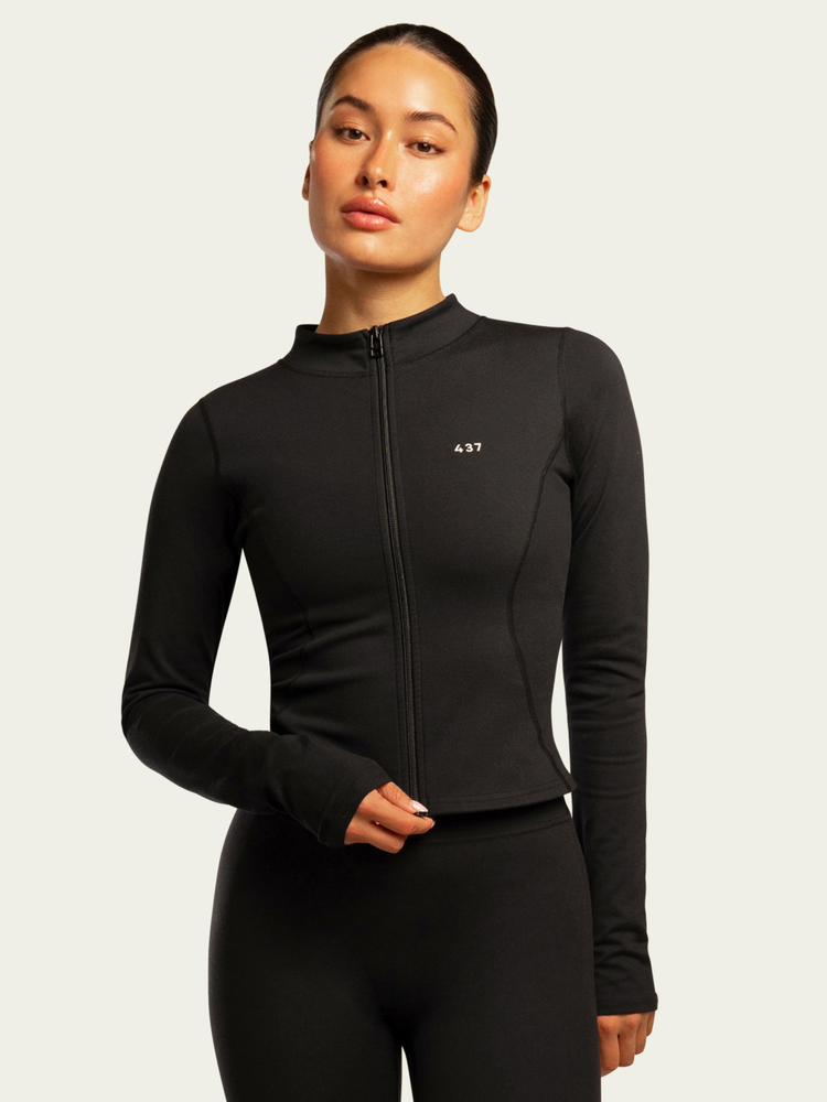 The Curve Jacket / Black