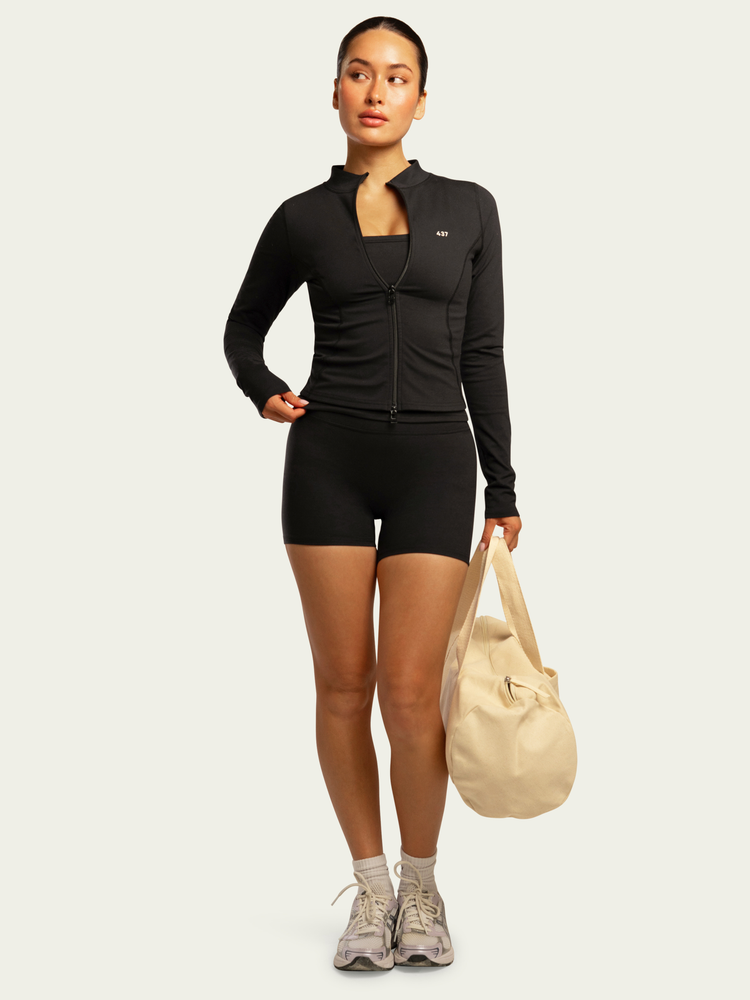 The Curve Jacket / Black