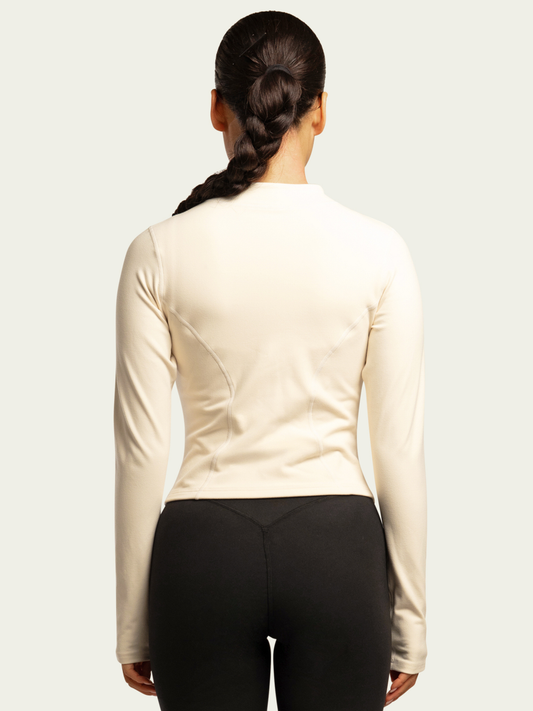 The Curve Jacket / Cream