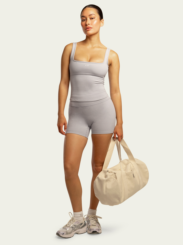 The Essentials Short / Heather-Grey