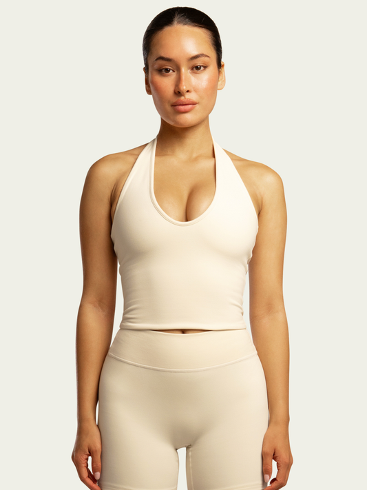 The Halter Tank / Cream