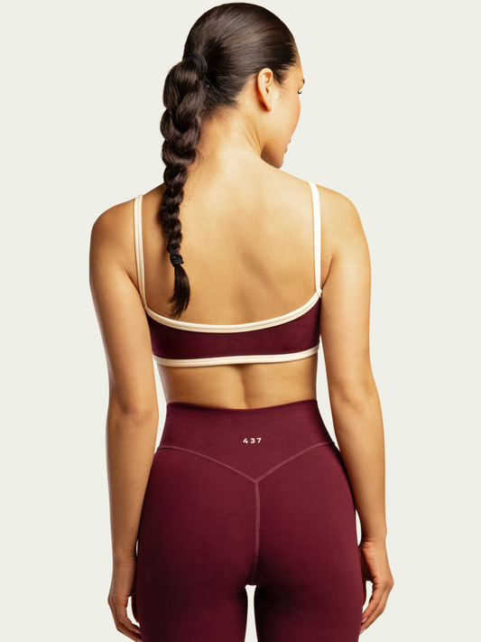 The Micro Bra / BlackCherry-Cream