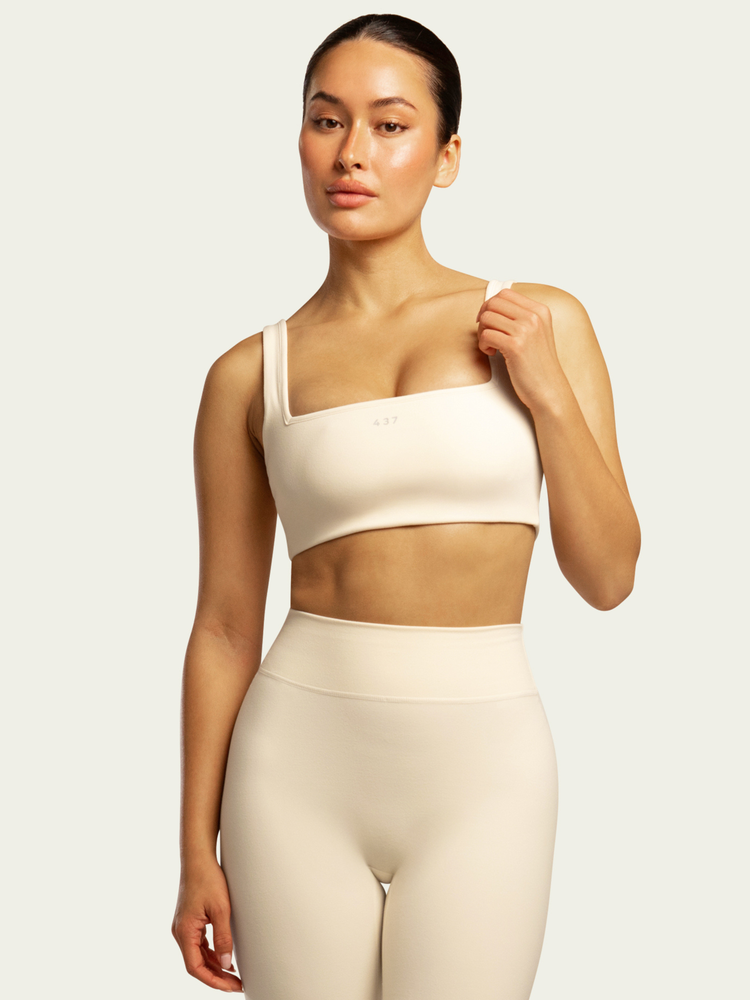 The Square Bra / Cream