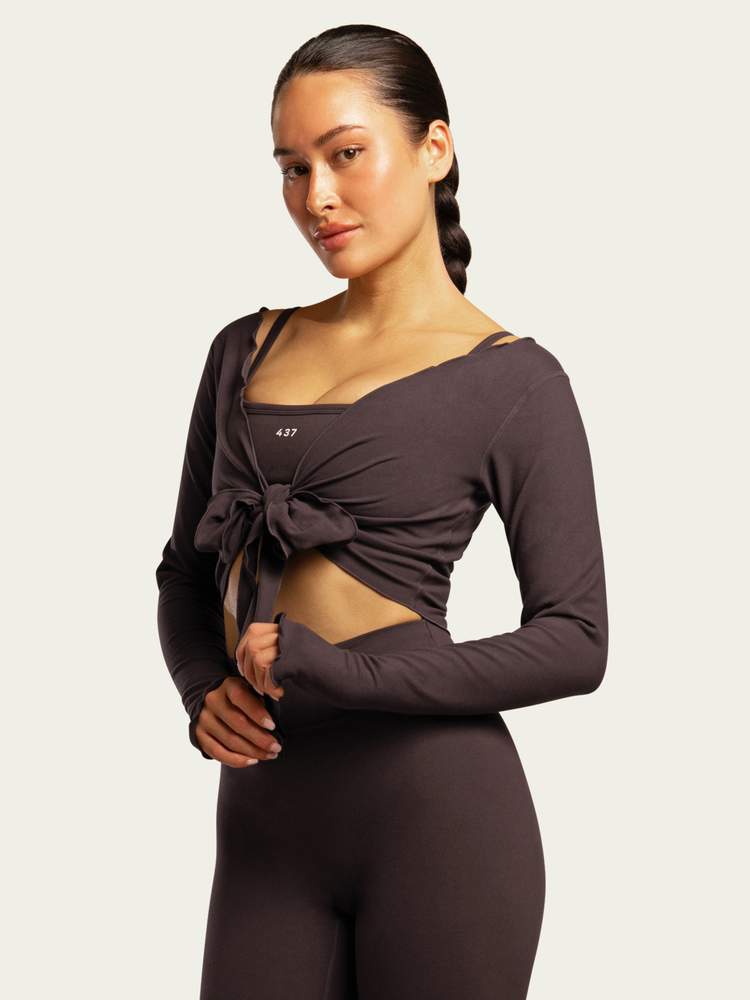 The Wrap Top / Espresso