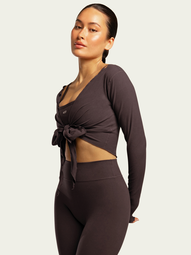 The Wrap Top / Espresso