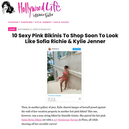 HOLLYWOOD LIFE: Pink bikinis like Sofia Richie's & Kylie Jenner's