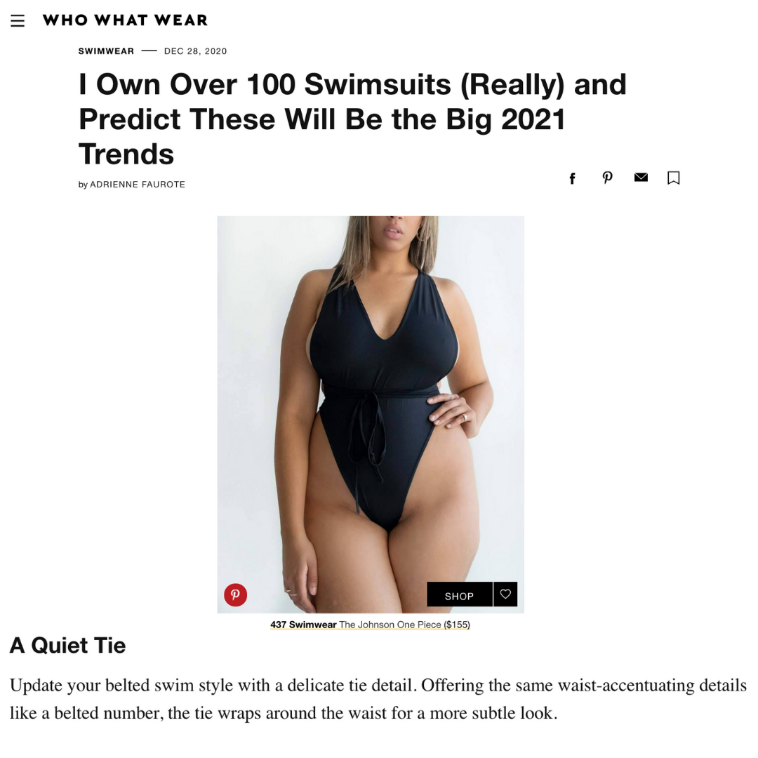 WHOWHATWEAR: 11 Swimwear Trends for 2021