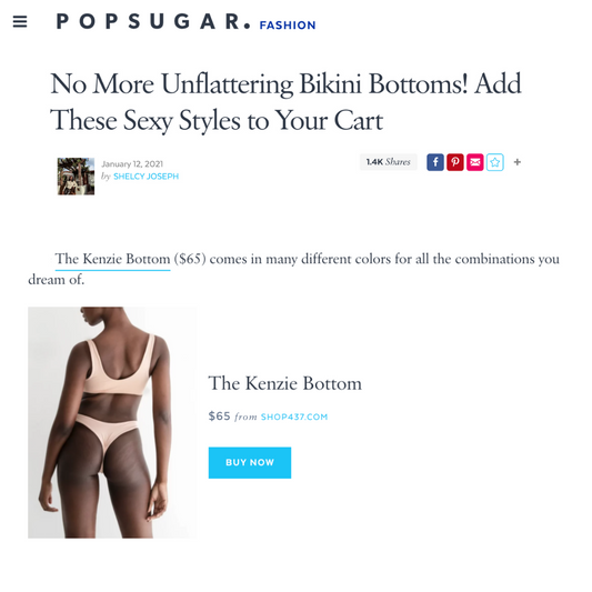 POPSUGAR: Best bikini bottoms for every butt