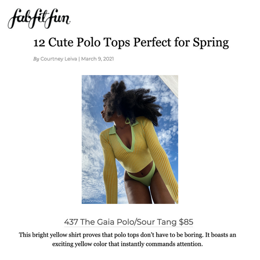 FABFITFUN: Cute polo tops for spring