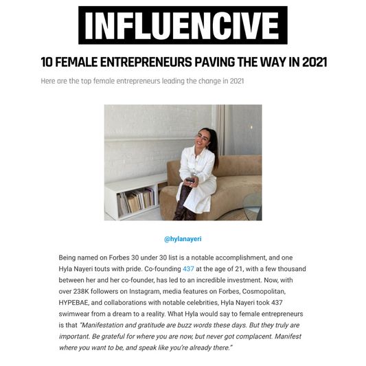 INFLUENCIVE: Female entrepreneurs paving the way in 2021