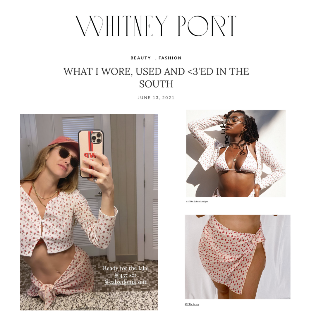 WHITNEY PORT: What I wore, used and <3ed in the South