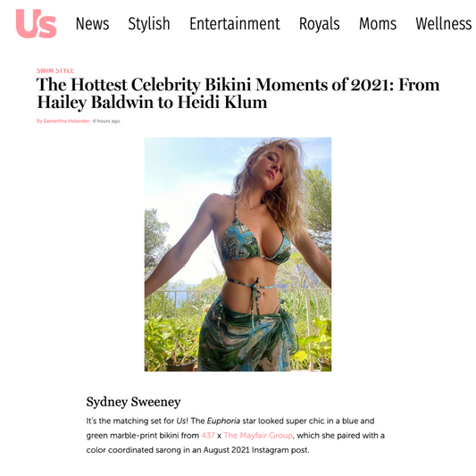 US MAGAZINE: The Hottest Celebrity Bikini Moments of 2021