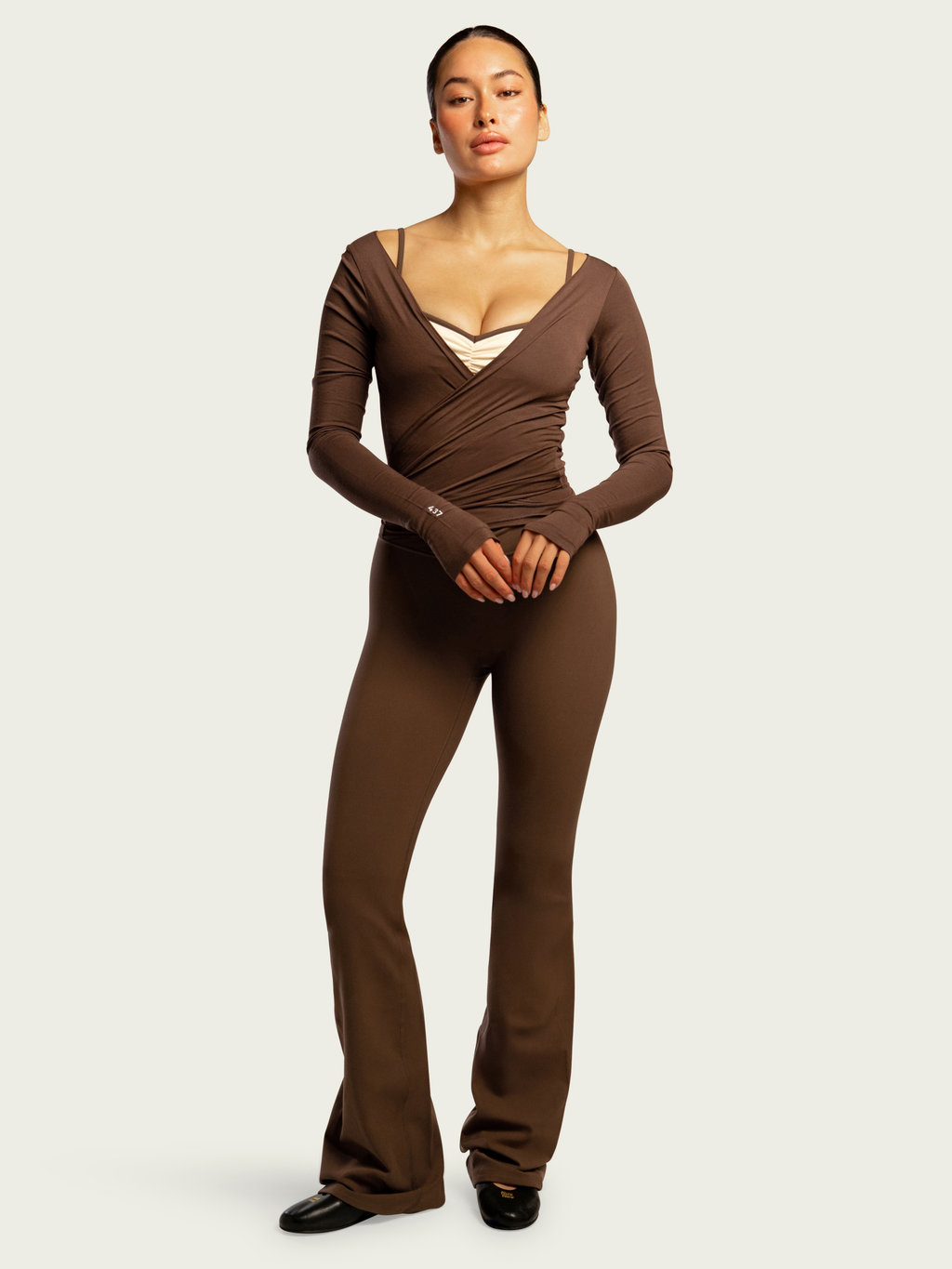 The Ballet Tank / Cream-Teddy