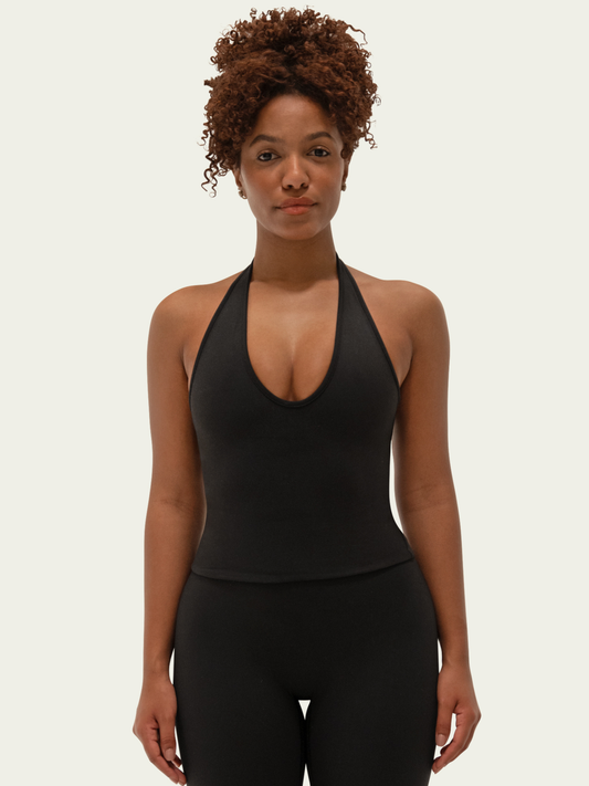 The Halter Tank / Black