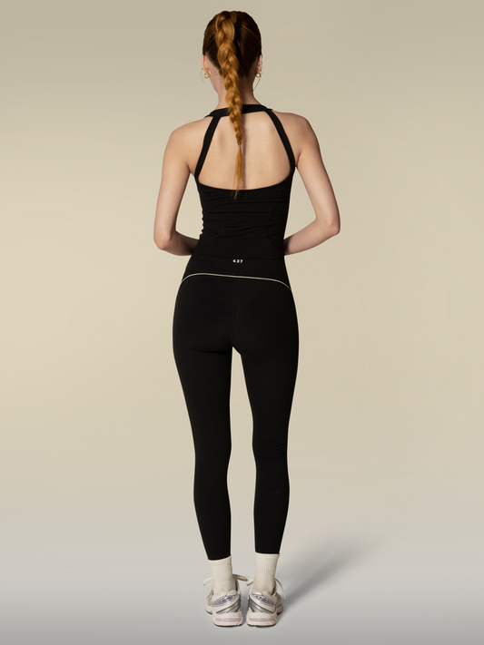 The Studio Legging / Black-Crème