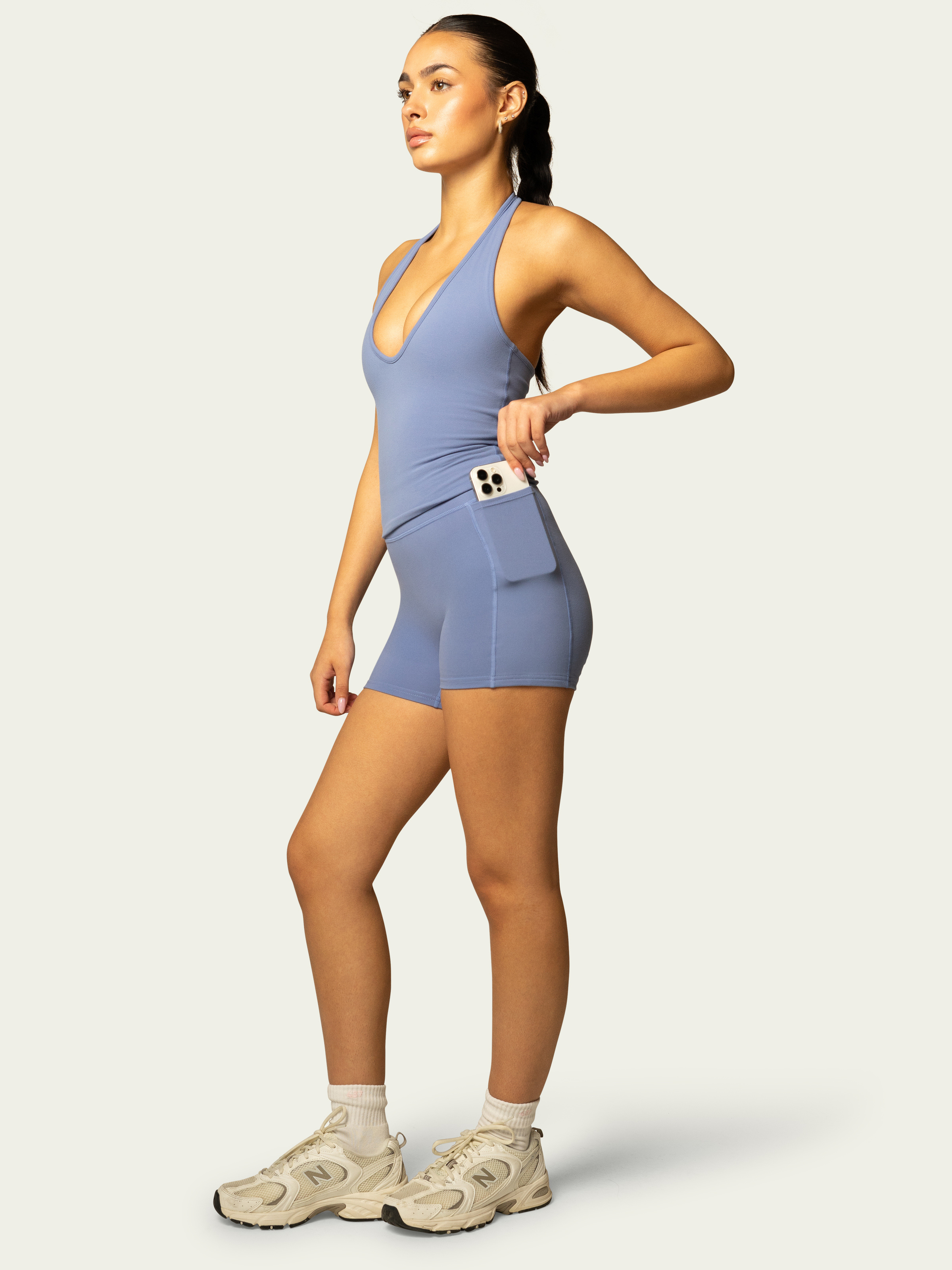 The Studio Short / French-Blue