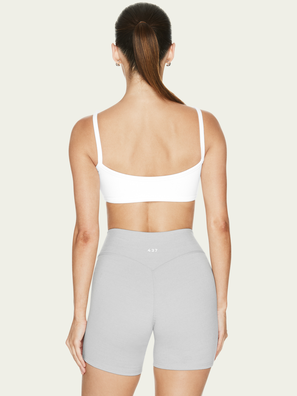The Micro Bra White