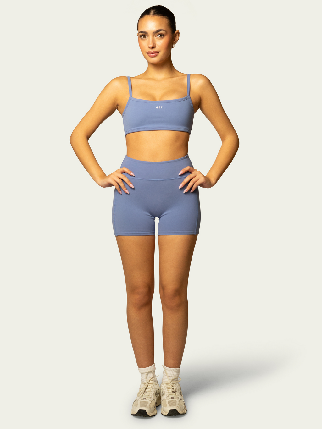 The Studio Short / French-Blue