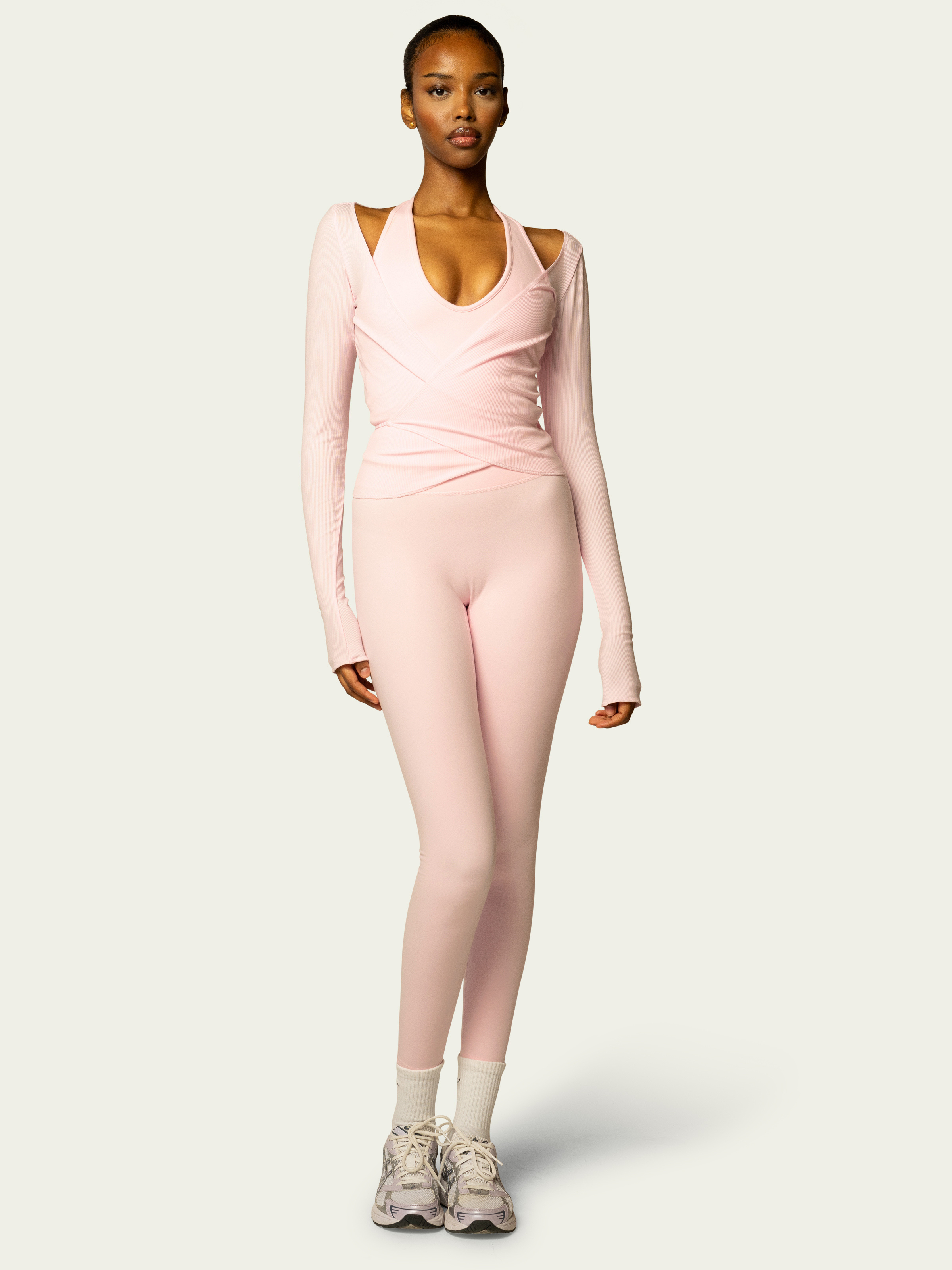 The Essentials Legging / Powder-Pink
