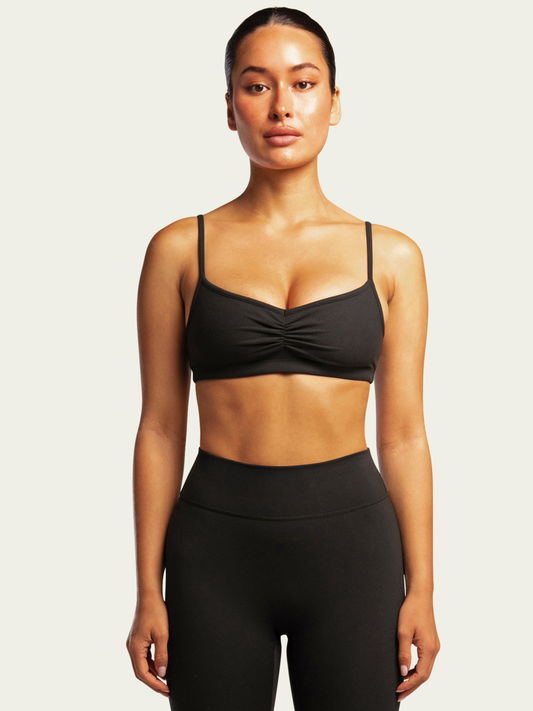 The Ballet Bralette / Black