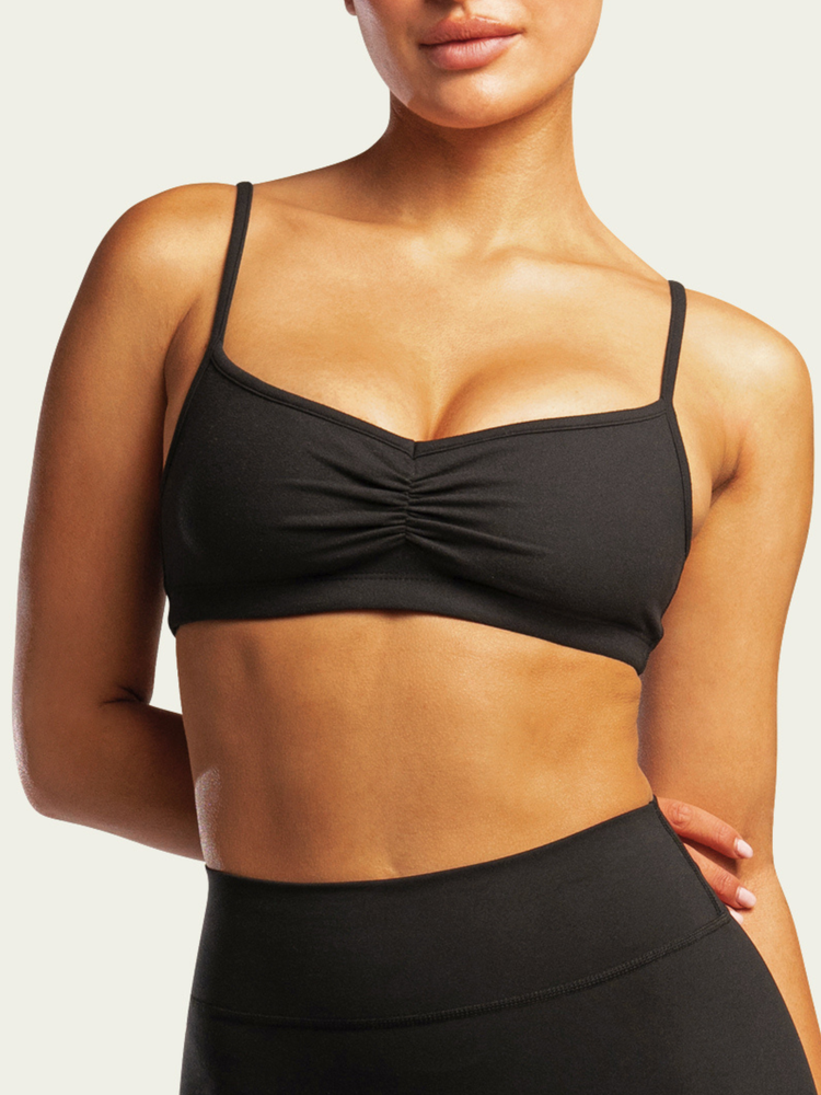 The Ballet Bralette / Black