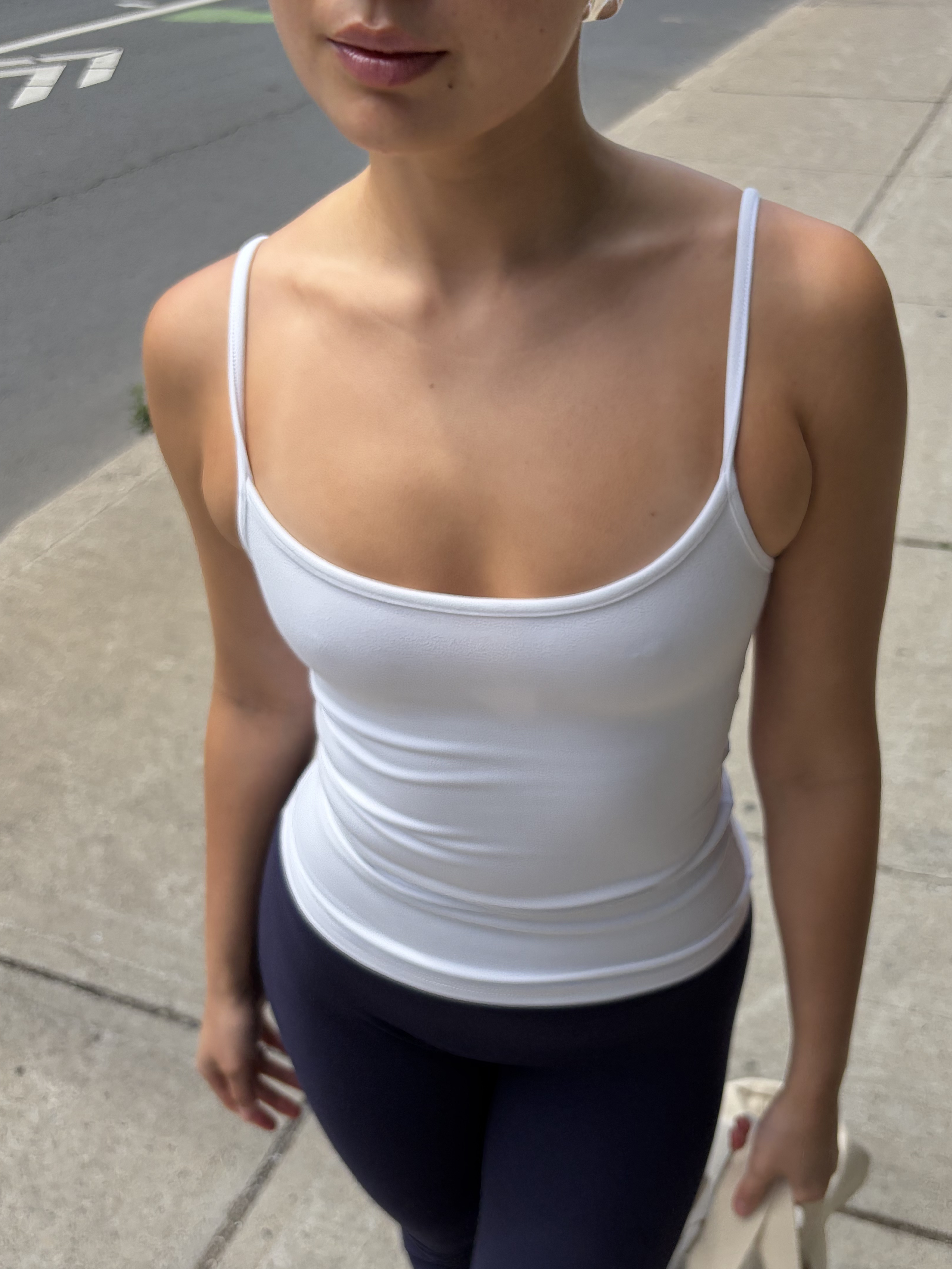 The Minimalist Tank White