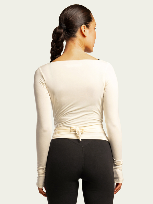 The Ballet Wrap / Cream