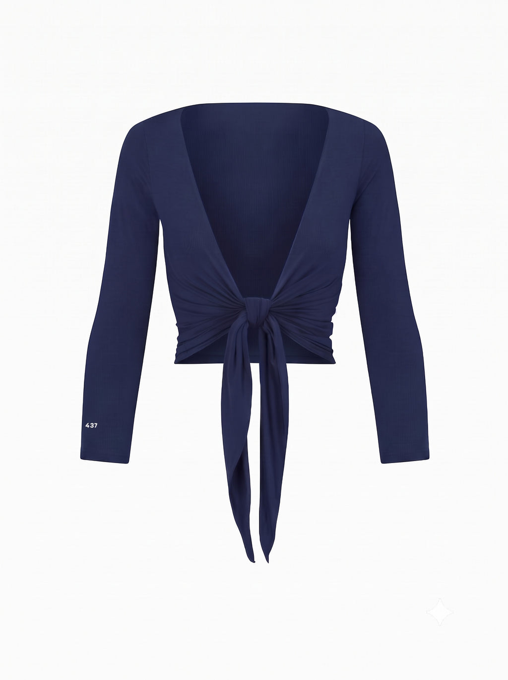 The 3/4 Ballet Wrap Navy