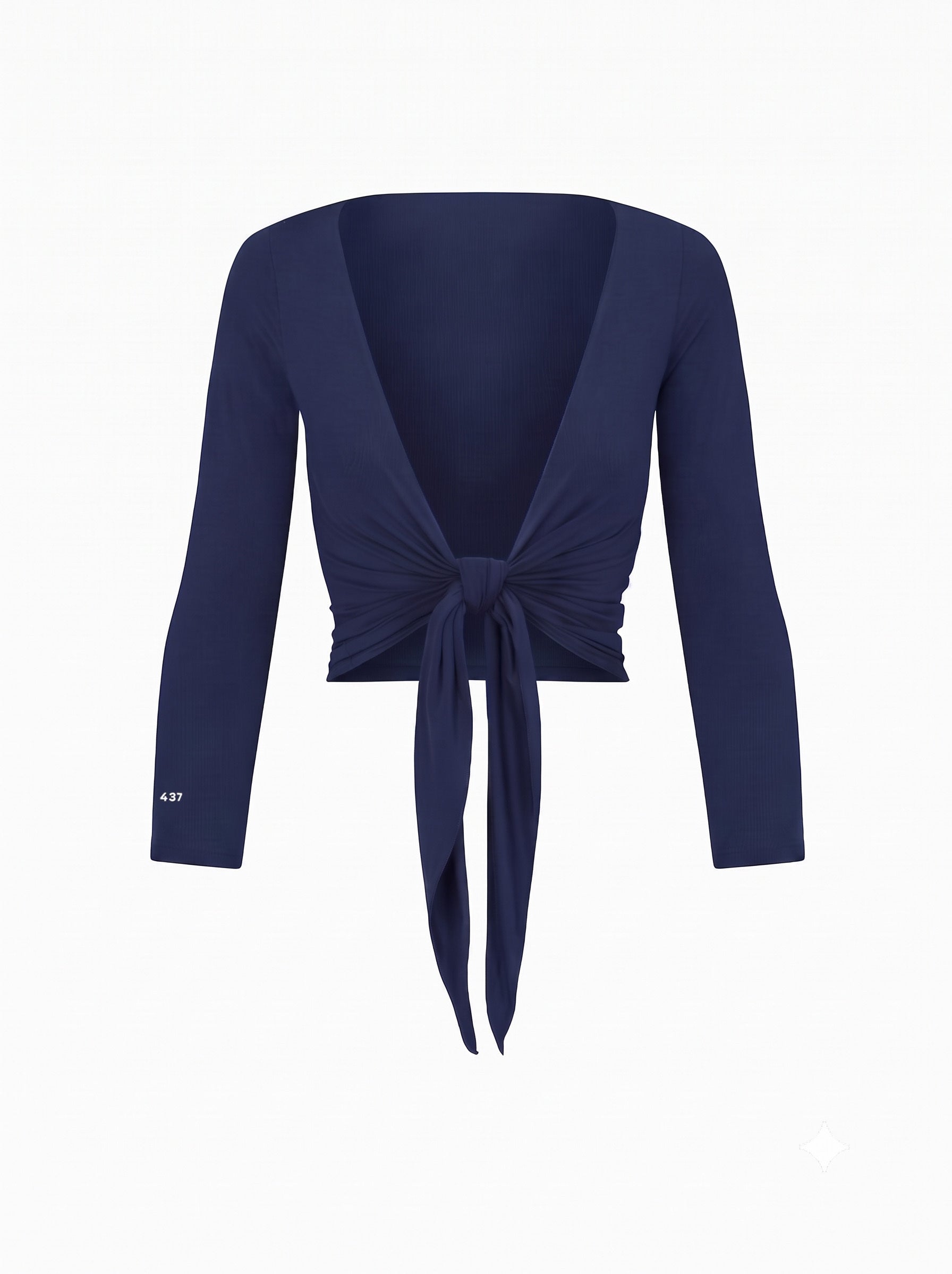 The 3/4 Ballet Wrap Navy