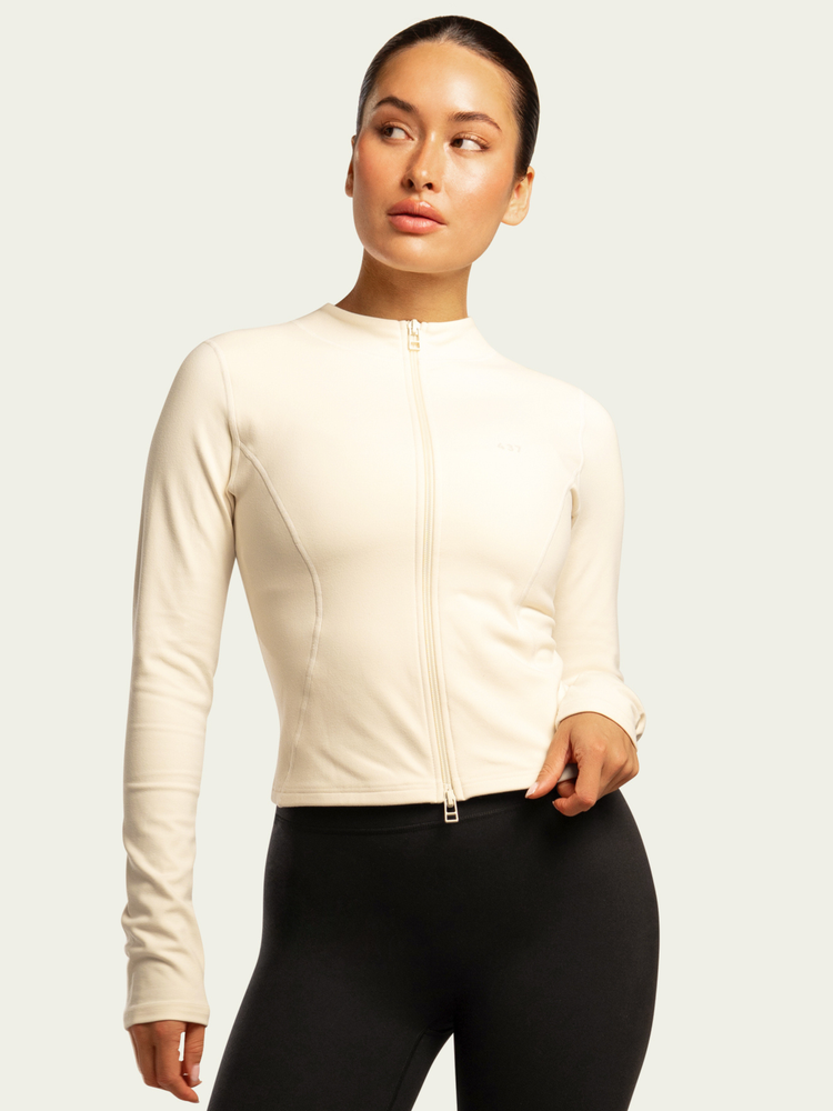 The Curve Jacket / Cream