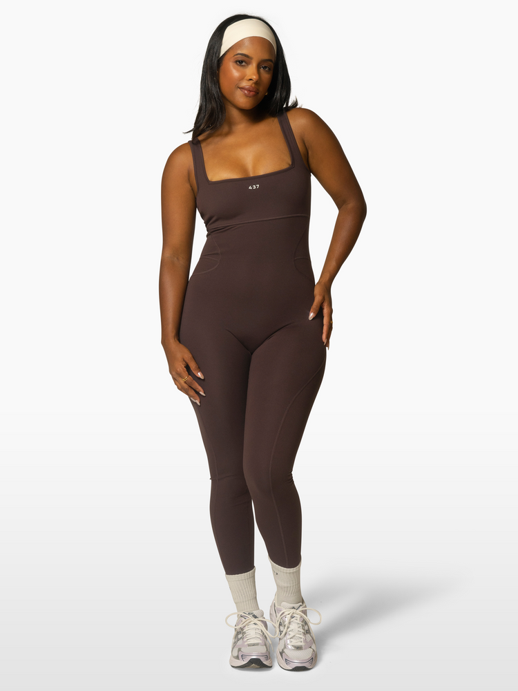 The Curve Onesie / Espresso