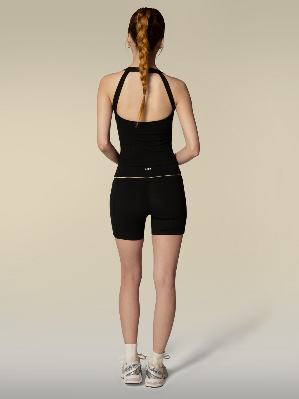 The Studio Short / Black-Cream