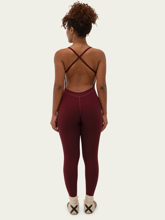 The Bare Onesie / Black-Cherry