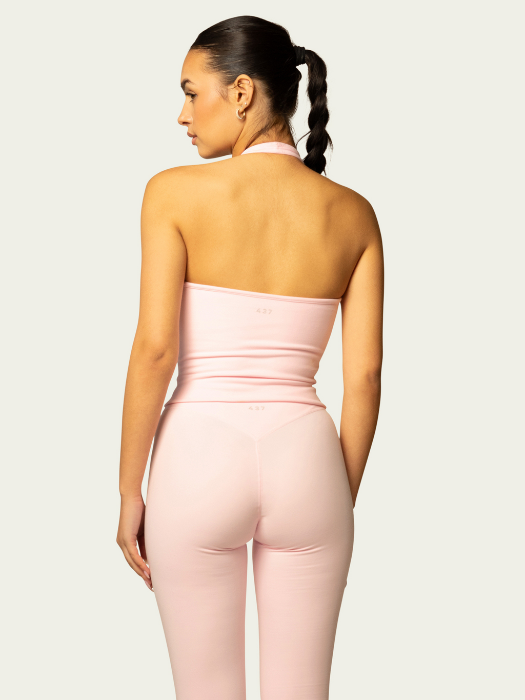 The Halter Tank / Powder-Pink