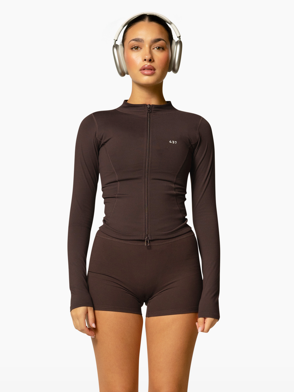 The Curve Jacket / Espresso