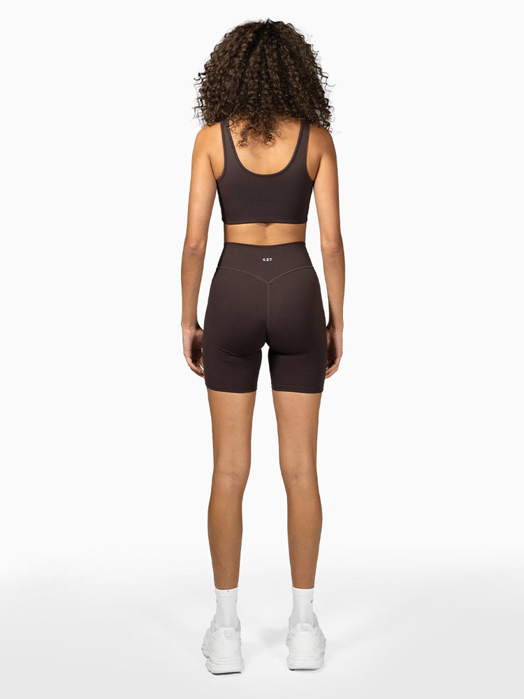Womens BARELY THERE LOW BACK SHORT Espresso