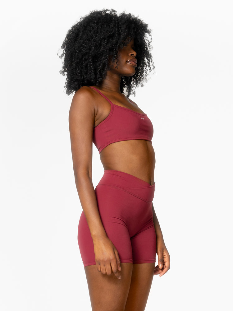 The Micro Bra / Mahogany