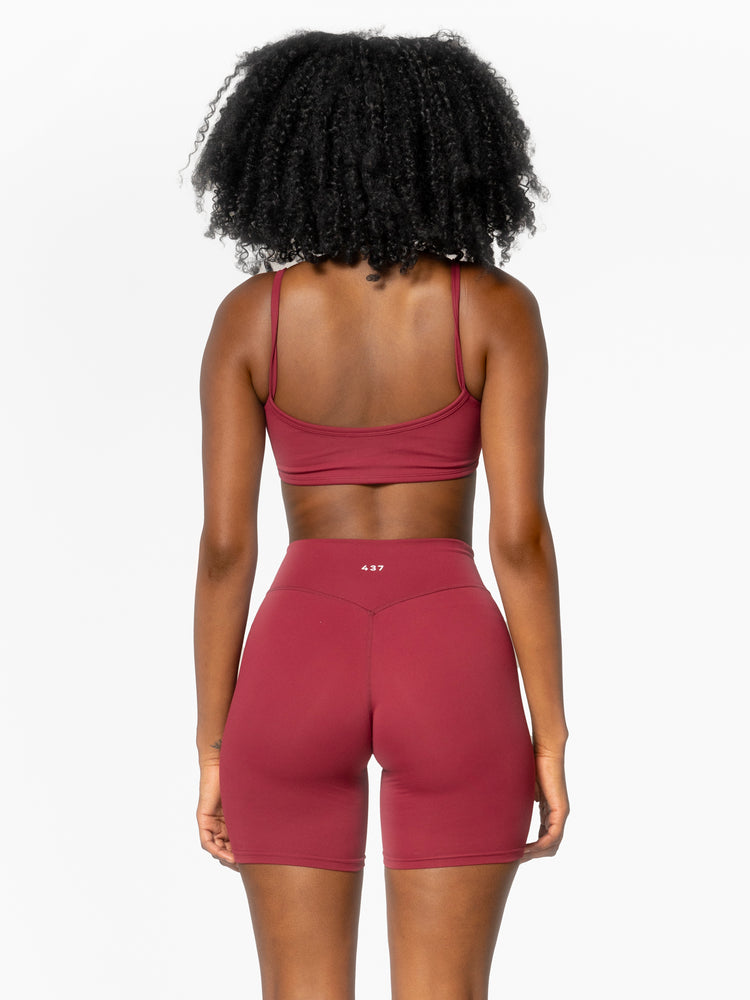 The Micro Bra / Mahogany