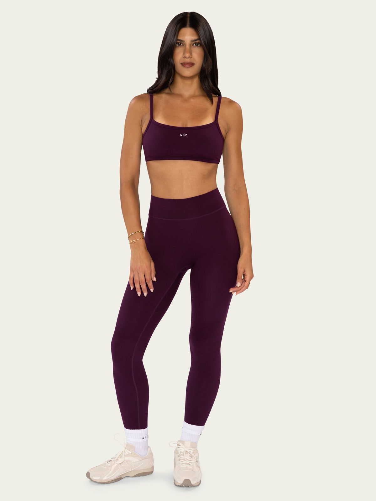 The Micro Bra Plum